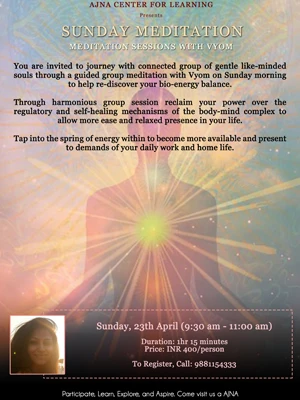 Meditation Session With Vyom